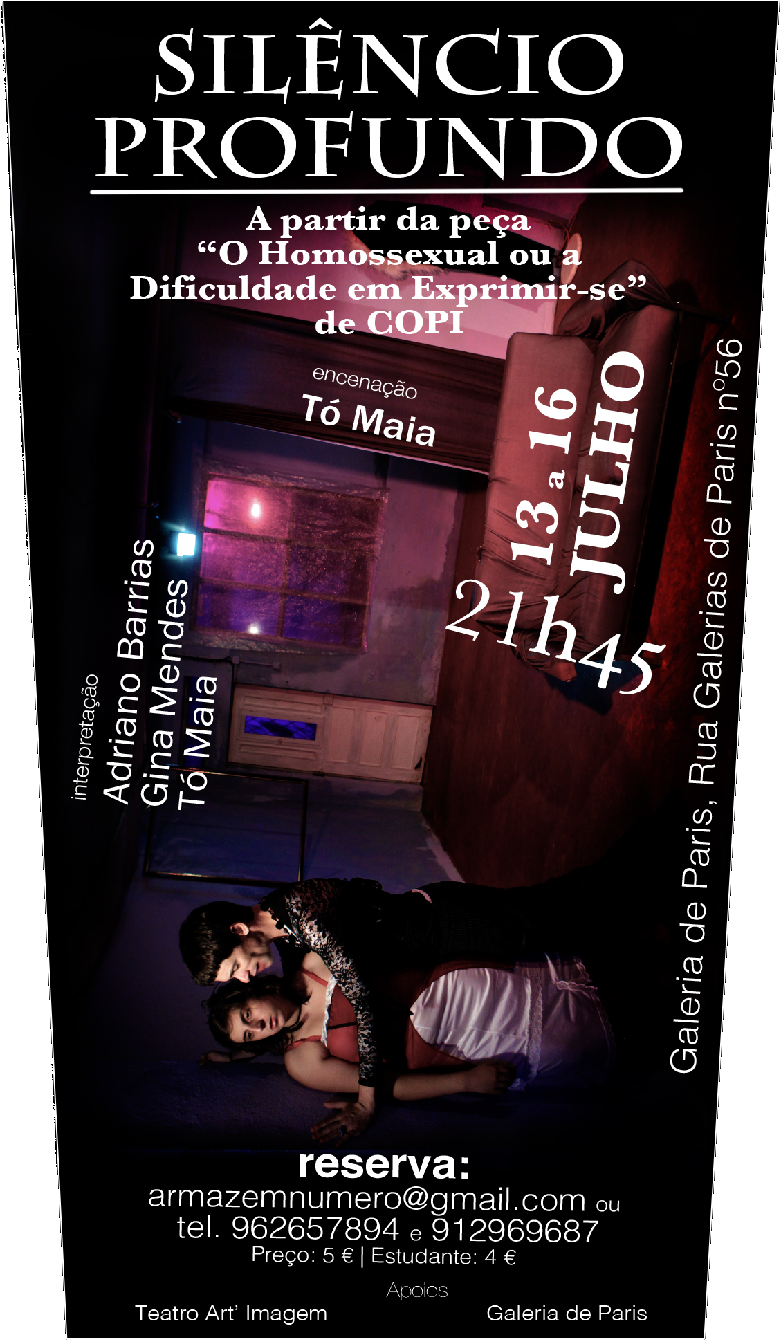 Teatro: Sil�ncio Profundo
